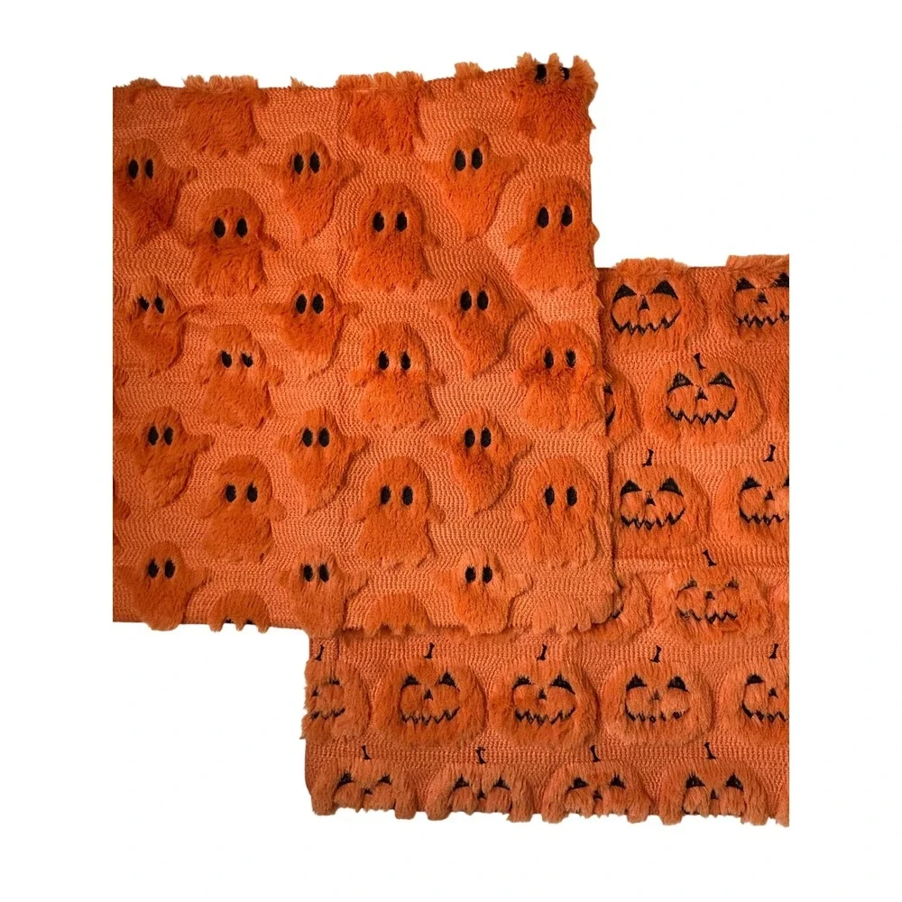 NEW Halloween Pillow Covers Orange 18